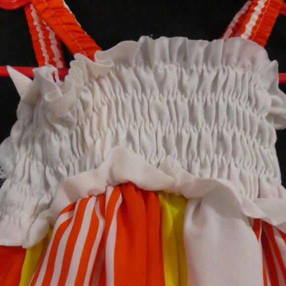 Unbranded | 18 months | Vibrant Striped and Floral Mini Dress for Kids - Picture 10 of 14